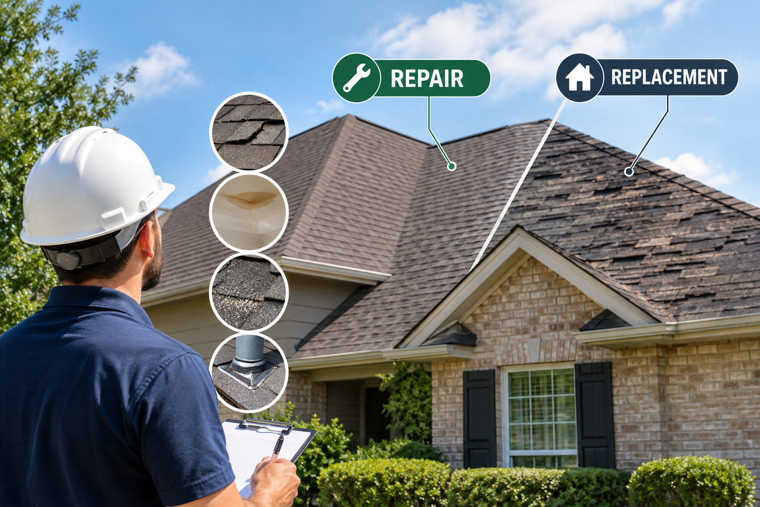 How to Know If Your Roof Needs Repair or Replacement in Beaumont, TX